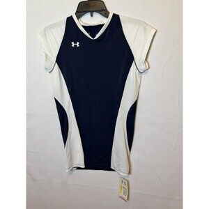 Under Armour HeatGear UA Volleyball Women's S/M V-Neck Fitted Tee